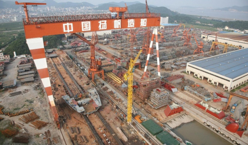 کاهش سفارشات در کشتی‌سازی‌های چین
