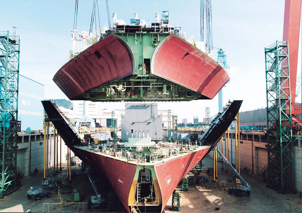 کشتی سازی STX کره جنوبی در آستانه ورشکستگی