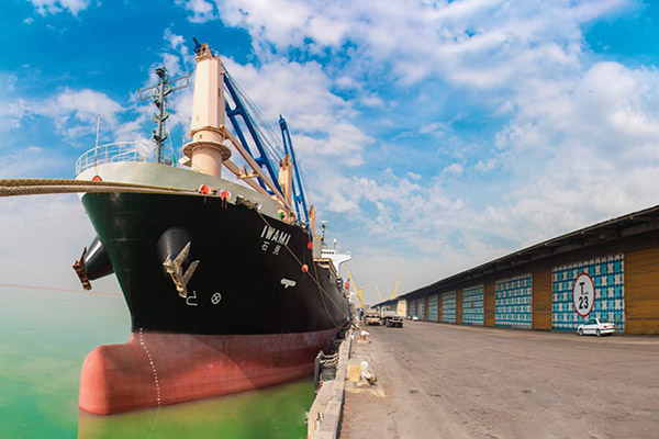 پهلوگیری نخستین کشتی NYK در منطقه ویژه اقتصادی بندرامام خمینی