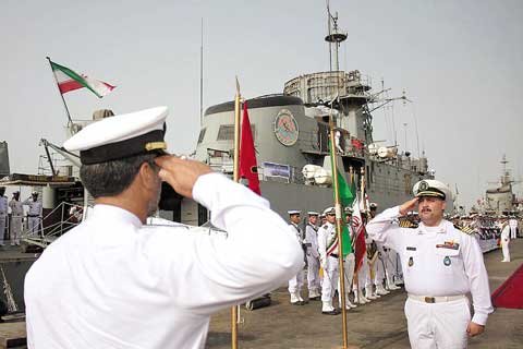 نفتکش‌های ایران با حمایت نیروهای دریایی ایران در امنیت قرار دارند