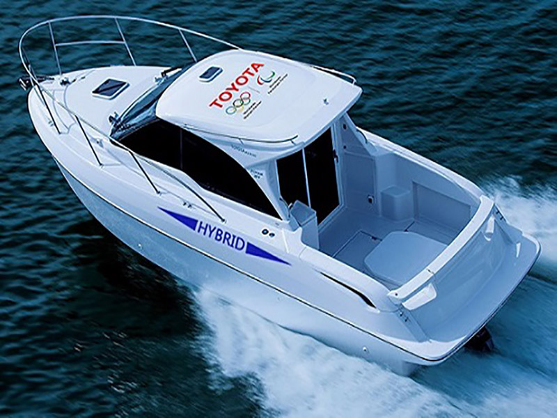 قایق هیبریدی تویوتا در طول مسابقات المپیک ۲۰۲۰ آزمایش خواهد 