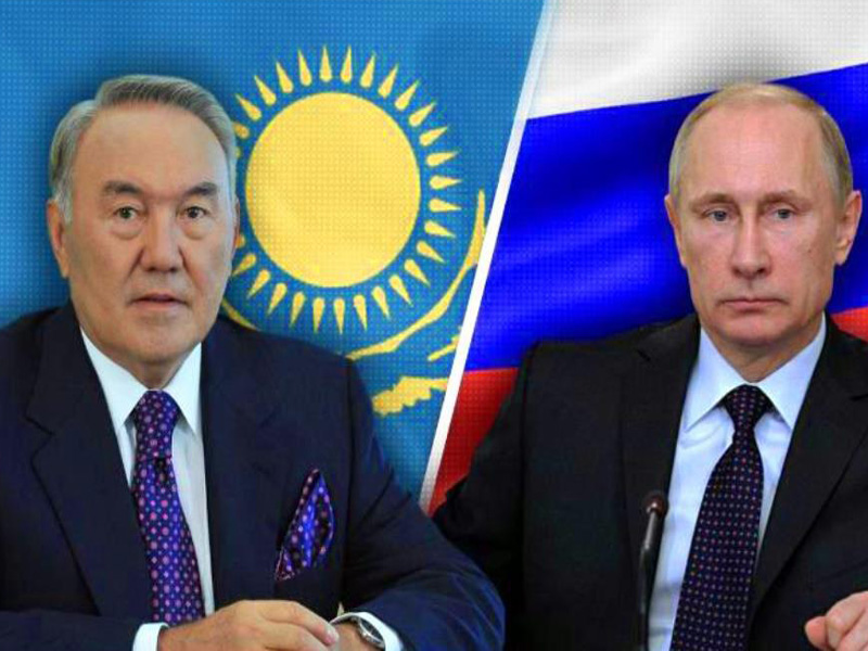 پوتین و نظربایف درباره خزر گفت وگو کردند