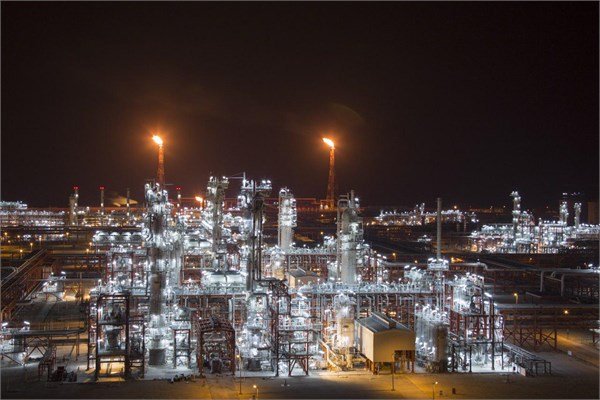 تولید میعانات گازی در پالایشگاه فاز ١٣ پارس جنوبی آغاز شد