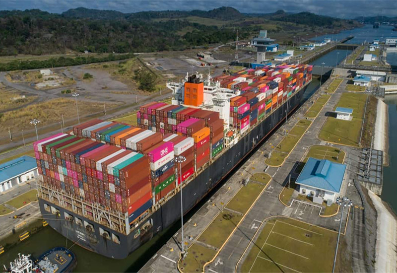 ثبت رکورد جدید عبور محموله‌های دریایی از کانال پاناما